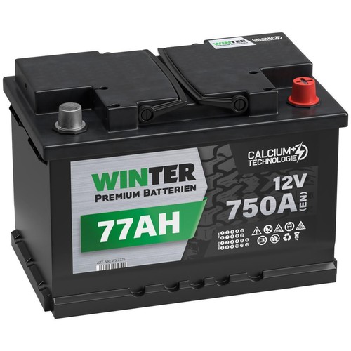 Autobatterie 12v 77ah winter - autobatterie,