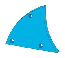 Streichblech Vorderteil rechts