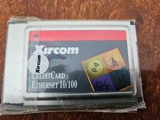 XIRCOM CREDIT CARD ETHERNET 10/100 Upgradable PCMCIA Karte
