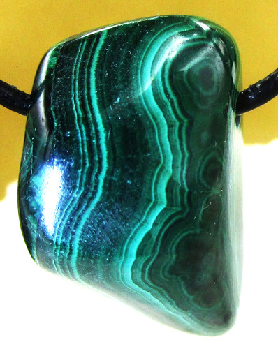 Malachit trommelstein - xl,