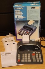 Casio FR-2650A Vintage Büro