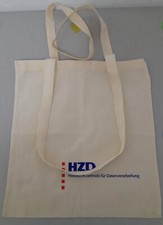 Einkaufsbeutel, Stofftasche neu, ca. 37x 41 cm,   Werbung  HZD, wiederverwendbar
