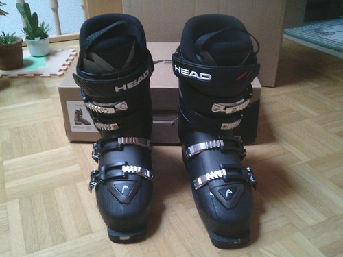 Skischuhe head black - fx, gt