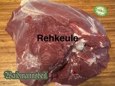 Wild, Fleisch, Reh Keule im