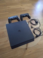 PS4 Slim + 2 Controller | sehr guter Zustand | Sony Playstation