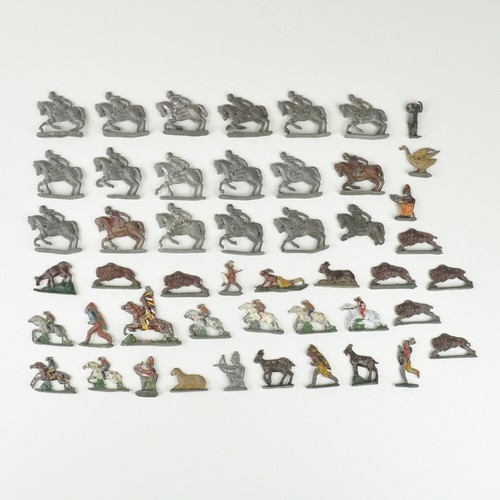Zinnfiguren indianer - -,