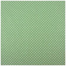 Baumwollstoff Punkte Teal