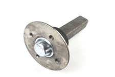 Achsstummel Laufstummel mit Nabe 4x100 ungebremst Welle 40x40mm Länge 270mm