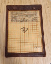 Kartentasche Leder 20er-40er Jahre Gustav Genschow GECO