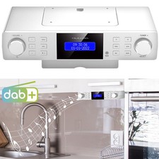 VR-Radio Unterbau-Küchenradio DAB+/UKW, RDS, Wecker, Timer, LCD-Display, AUX