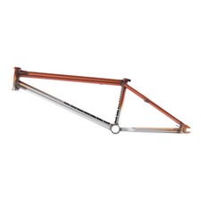 Federal Bruno ICS2 BMX Rahmen Bruno Hoffmann Orange zu Raw Fade 20.6"TT