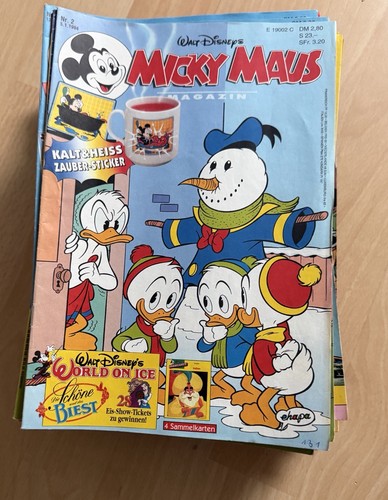 Micky maus hefte jahrgang 1993 - hefte,