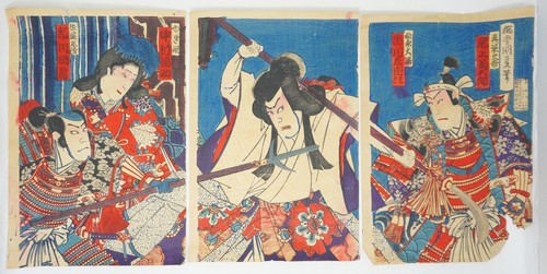Japanischer holzschnitt - japanischer,