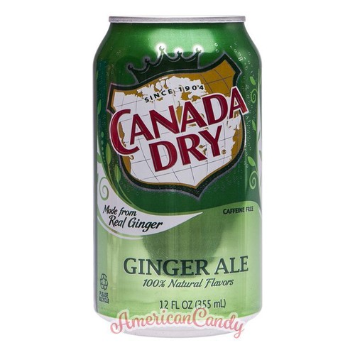 355ml canada dry ginger ale - 6x,