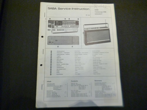 Original service manual - original,