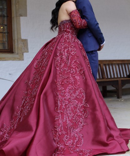 Hennakleid bordeaux rot - hennakleid,