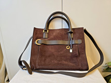 Loro Piana Handtasche, braunes Leder