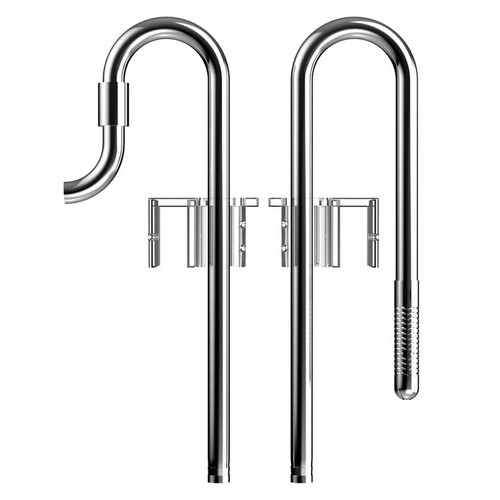 Edelstahl lilienrohr set für - set,