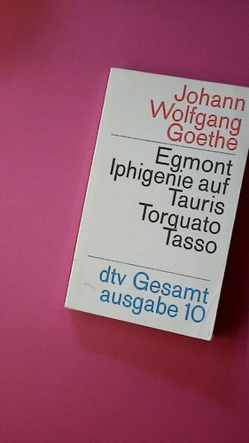 213615 goethe egmont - j.w.,