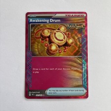 Erwecktrommel 141/162 - Zeitliche Kräfte - Pokemon Karte - Mint