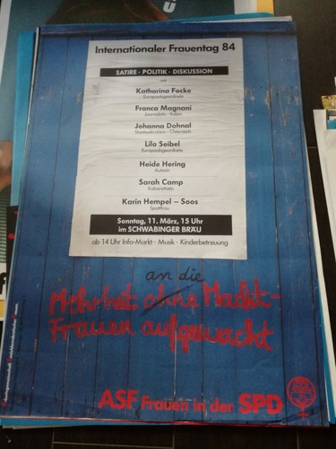 Plakat spd internationaler - plakat,