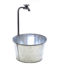 Metalleimer h50cm mit - metalleimer,