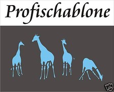 Wandschablone Malerschablone