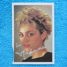 MADONNA  Autogrammkarte BRAVO