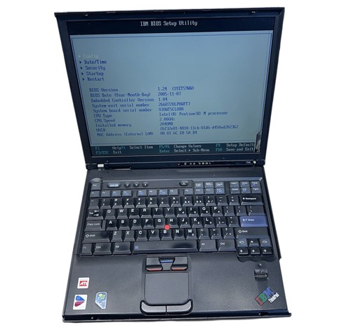 Ibm thinkpad t43 - t43, intel