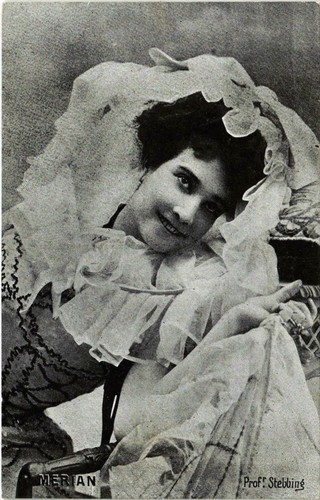 Cpa merian theater star - cpa,