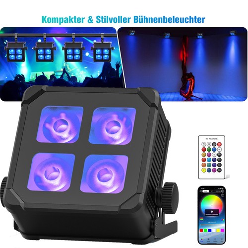 Ip65 akku par leds - ip65, 100w