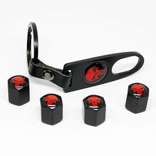 Ventilkappen Schlüsselanhänger Scull  Punisher Totenkopf Ventil chrom schwarz 