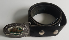 Jack Daniel's Gürtelschnalle aus Metall - mit 105x3,5 cm Gürtel - guter Zustand
