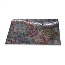 Funkenschutzplatte Glas Kaminofen Marmor Kamin platte Bodenplatte