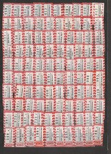 100 R-Zettel, PLZ-Bereich 6