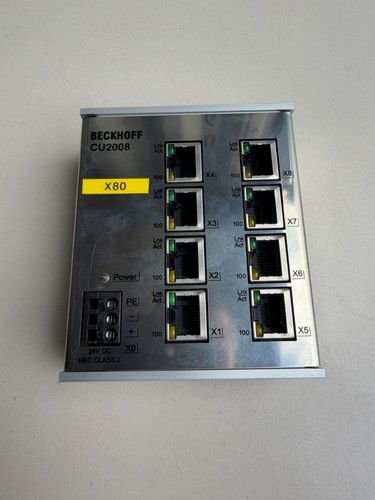 Beckhoff cu2008 0000 - cu2008-0000, ethernet