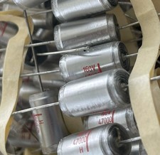 10x SIEMENS KP Folienkondensator 47nF 160V ±2,5% Axial B33063 47000pF - NOS NEU