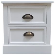 Nachtschrank Weiß 2