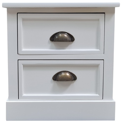 Nachtschrank weiß - weiß, 2