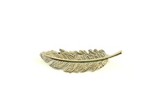 Haarspange Haarklammer Barrette Blatt Vintage Retro Haarschmuck A507