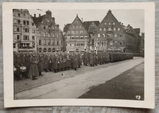 Soldat Kamerad Wehrmacht Vereidigung Parade Wehrmacht 2.WK (9,5x6,5) Orig. Foto2