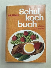 Dr. Oetker - Schulkochbuch für den Elektroherd 1969 Kochbuch Rezepte