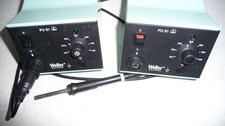 2 Stück Weller PU 81 230V Lötstation Versorgungseinheit mit Lötkolben