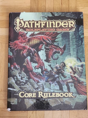 Pathfinder core rulebook paizo - pathfinder,