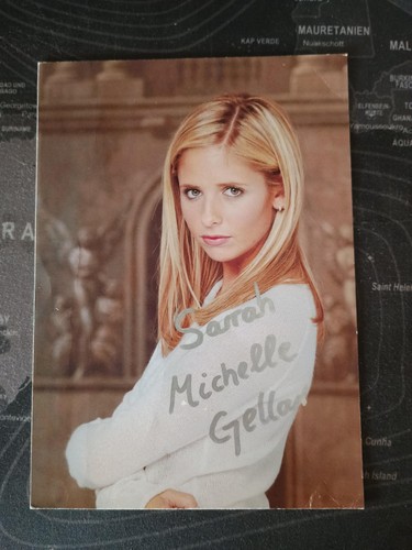 Autogramm sarah michelle - autogramm,