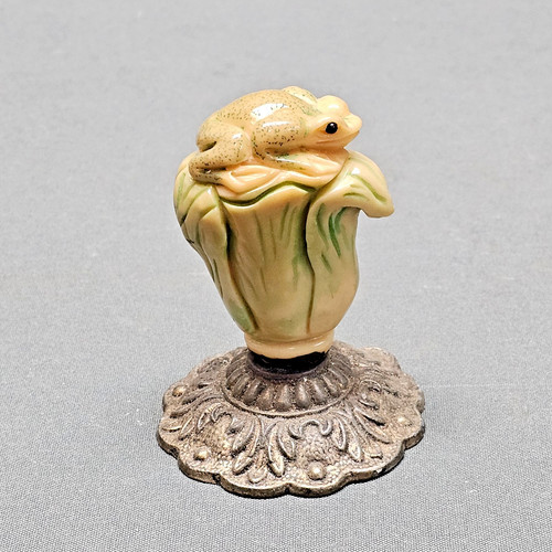 Netsuke frosch aus taguanuss - netsuke,