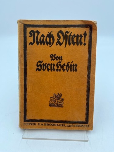 Nach osten hedin sven - hedin,, sven.: