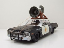 Dodge Monaco Bluesmobile look-a-like 1974 mit Lautsprecher Modellauto 1:18 KK Sc