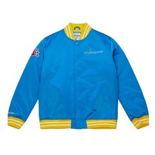 Los Angeles Chargers NFL Mitchell & Ness Heavyweight Satin Jacke Blau-2XL