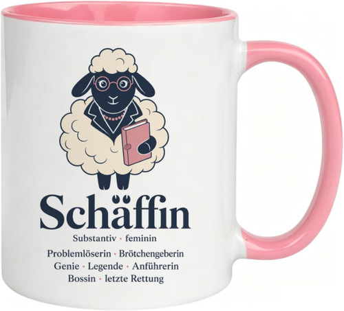 Tasse chefin schäffin - tasse,